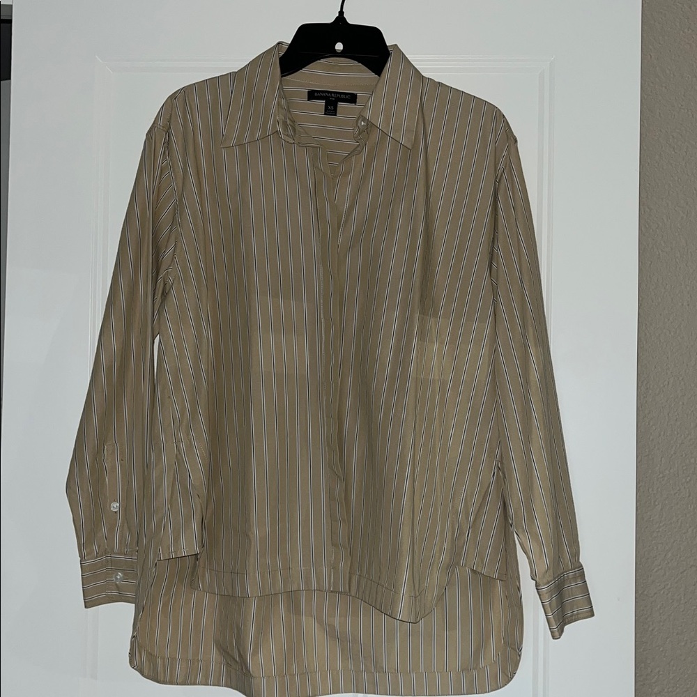 Banana Republic Oversized Cotton Shirt